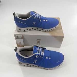 On Cloud 5 Waterproof Womens 8.5 Cobalt Glacier Blue Running Shoes 59.98344 NEW